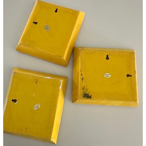 Vintage Velvet Artwork Set/3 romantic impressionist paintings unique 70s baroque - Picture 7 of 11